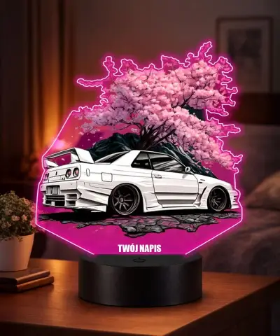 Lampka LED 3D z Nadrukiem...