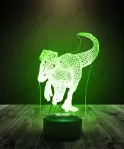 Lampka LED 3D Plexido Dinozaur T-Rex Park Jurajski