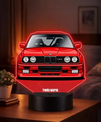 Lampka LED 3D z Nadrukiem...