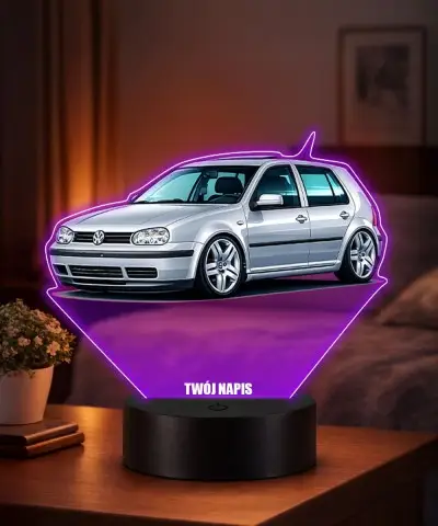 Lampka LED 3D z Nadrukiem...