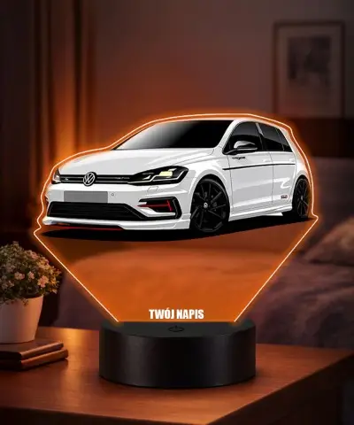 Lampka LED 3D z Nadrukiem...