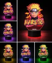 Naruto Portrait 3D LED Nachtlicht mit Namen