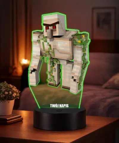 Minecraft Golem 3D LED...