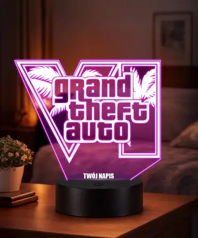 GTA Logo 3D LED Night Light...