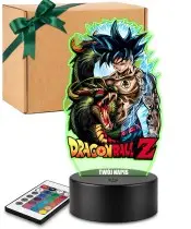 Lampka Nocna LED 3D Dragon Ball Goku i Smok z Imieniem
