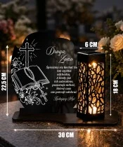 Znicz personalizowany — GM-O8 — ujęcie 6