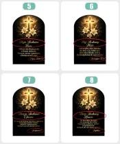 Znicz personalizowany — NP-O1 — ujęcie 8