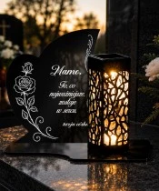 Znicz personalizowany — GW-O8 — ujęcie 4