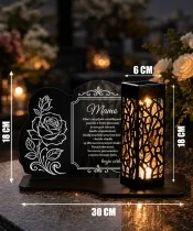 Znicz personalizowany — GH-O4 — ujęcie 6