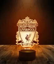Lampka LED 3D Plexido Liverpool Logo
