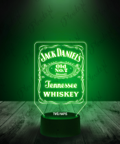 Lampka LED 3D Plexido Jack Daniels - 1