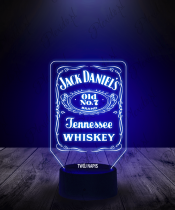 Lampka LED 3D Plexido Jack Daniels - 3