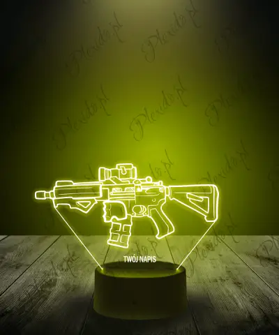 Lampka LED 3D Plexido CS GO Karabin - 1