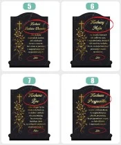 Znicz personalizowany — NV-O1 — ujęcie 8