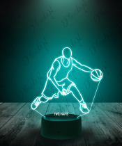 Lampka LED 3D Plexido Koszykarz - 1