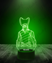 Lampka LED 3D Plexido Marvel Loki - 3