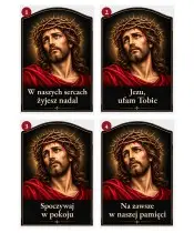 Jezus w koronie cierniowej — sentencje 1–4