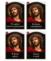 Jezus w koronie cierniowej — sentencje 5–8