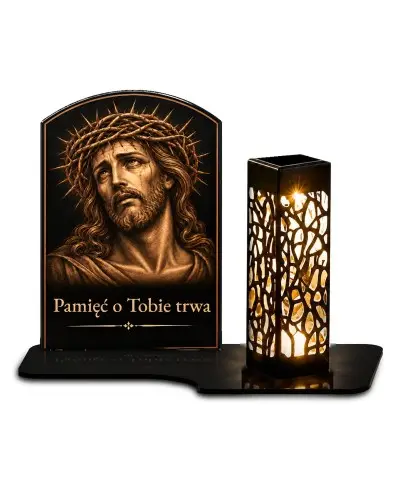 Jezus w koronie cierniowej sepia — zdjęcie 1