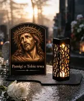 Jezus w koronie cierniowej sepia — zdjęcie 4