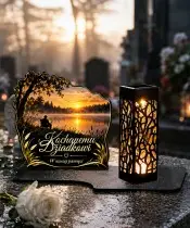 Wędkarz nad jeziorem — zdjęcie 4
