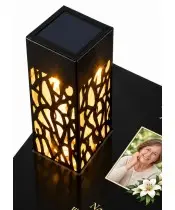 Gięty Kochana Mamo ze zdjęciem — lampion