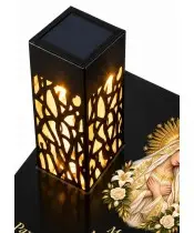 Gięty Matka Boża Ostrobramska — lampion