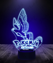 Lampka LED 3D Plexido Articuno Pokemon - 3