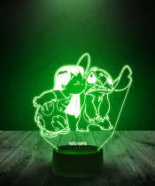 lampka_led_3d_plexido_lilo_i_stich_całus