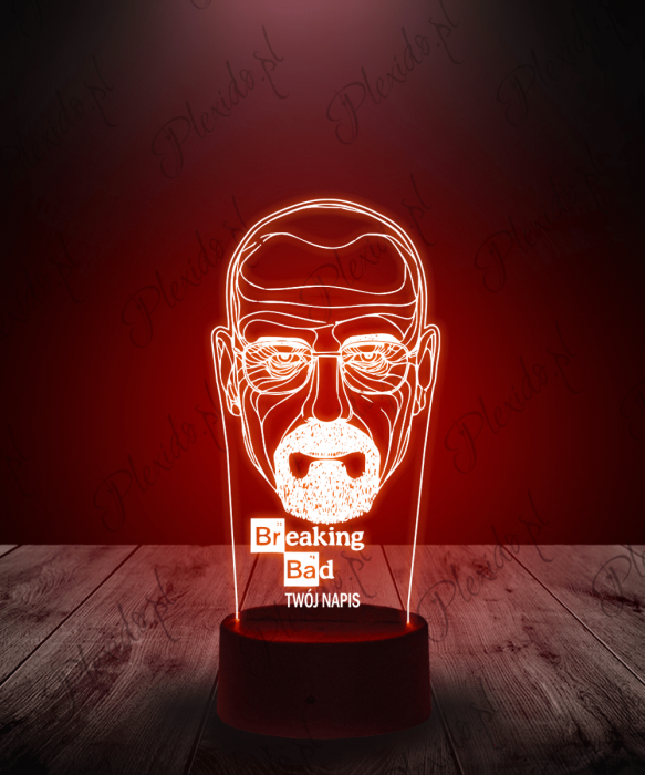 Lampka LED 3D Plexido Breaking Bad - 1