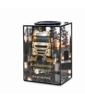 Znicz lustrzany solarny LED – Kierowca TIR — pamięć na zawsze - widok 1