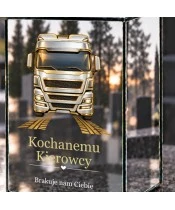 Znicz lustrzany solarny LED – Kierowca TIR — pamięć na zawsze - widok 5