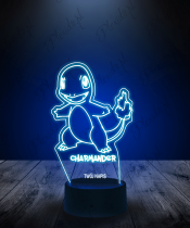 Lampka LED 3D Plexido Pokemon Charmander - 1