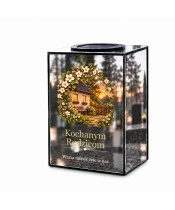 Znicz lustrzany solarny LED – Dla Rodziców – Dom dzieciństwa - widok główny