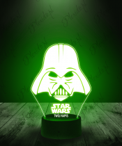 Lampka LED 3D Plexido Darth Vader Napis Star Wars - 2