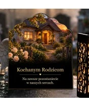 Znicz solarny dla Rodziców – Dom pełen wspomnień - widok produktu