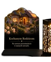 Znicz solarny dla Rodziców – Dom pełen wspomnień - widok produktu