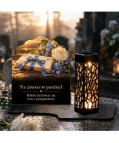 Znicz solarny – List pamięci - widok produktu