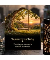 Znicz solarny – Cisza pod jabłonią - widok produktu