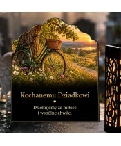 Znicz solarny dla Dziadka – Rower i wspólne chwile - widok produktu