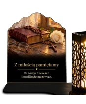 Znicz solarny – Pamięć i modlitwa - widok produktu