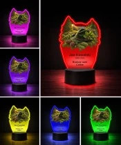 Personalizowana lampka pamięci LED – Światło pamięci – Leśnik — szum lasu — widok 5