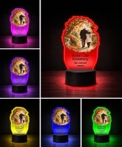 Personalizowana lampka pamięci LED – Światło pamięci – Razem na alejce — widok 5