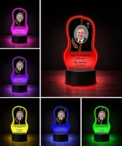 Personalizowana lampka pamięci LED – Światło pamięci – Promień nadziei ze zdjęciem — widok 5