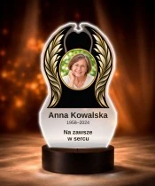 Personalizowana lampka pamięci LED – Światło pamięci – Skrzydła pamięci ze zdjęciem — widok 6