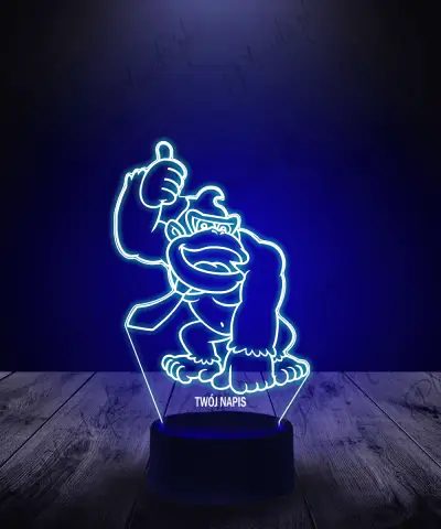 lampka_led_3d_plexido_donkey_kong