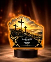 Personalizowana lampka pamięci LED – Światło pamięci – Golgota — widok 6