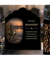 Znicz solarny – Cisza nad wodą - widok produktu