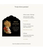 Znicz solarny – Kłosy wspólnego życia - widok produktu