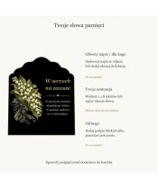 Znicz solarny – Konwalie ciszy - widok produktu